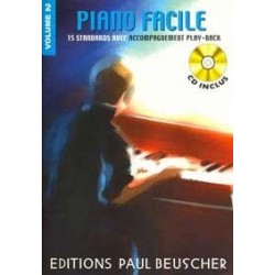 Piano facile vol 2 avec CD playback