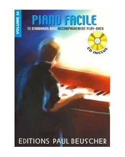 Piano facile vol 2 avec CD playback