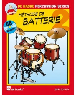 Méthode de batterie Bomhof vol 2 avec CD