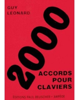 2000 accords pour claviers Guy Leonard