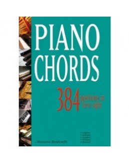 Piano chords 384 positions at first sight Bendinelli