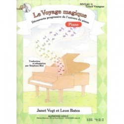 Le voyage magique niveau 5 grand voyageur piano avec CD