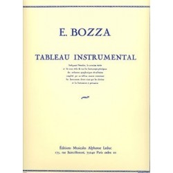 Tableau instrumental Eugène BOZZA