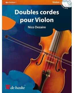Double cordes pour violon DEZAIRE avec CD