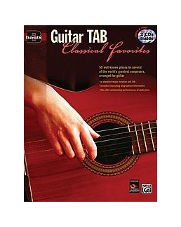 Guitar tab classical favorites avec  2 CD