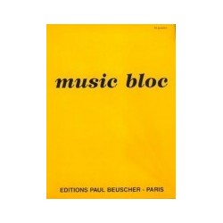 Bloc musique 16 portées