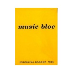 Bloc musique 16 portées