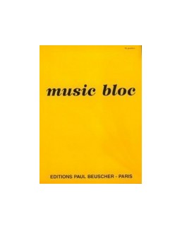 Bloc musique 16 portées