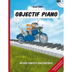 Objectif piano Aline SANS avec CD