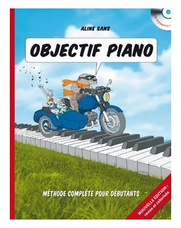 Objectif piano Aline SANS avec CD