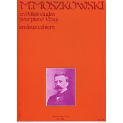 Moszkowski 20 petites études opus 91 1er cahier