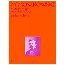 Moszkowski 20 petites études opus 91 2ème cahier