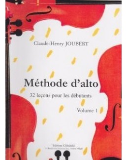 Méthode d'alto Claude-Henri Joubert vol 1