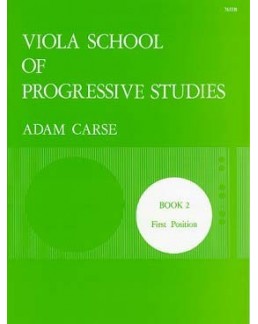Adam Carse Viola course of progressive studies vol 2