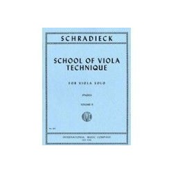 School of viola technique Schradieck