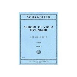 School of viola technique Schradieck