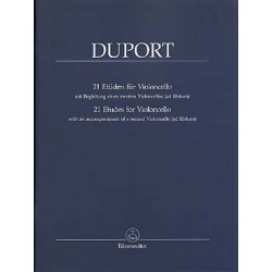 Duport 21 études pour violoncelle