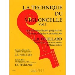 Feuillard la technique du violoncelle vol 1