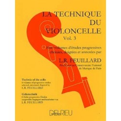 Feuillard la technique du violoncelle vol 3