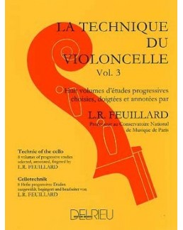 Feuillard la technique du violoncelle vol 3