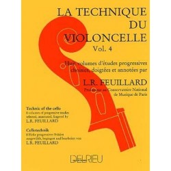 Feuillard la technique du violoncelle vol 4