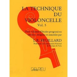 Feuillard la technique du violoncelle vol 5