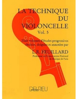 Feuillard la technique du violoncelle vol 5