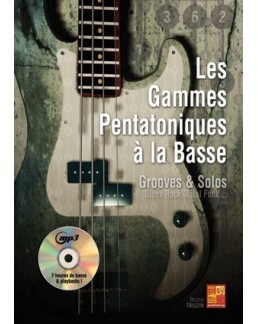 Les gammes pentatoniques à la basse Bruno Tauzin CD MP3