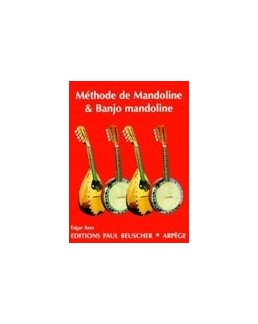 Méthode mandoline et banjo mandoline Edgar Bara 