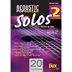 Acoustic Pop Guitar solos 2 Michael Langer avec CD