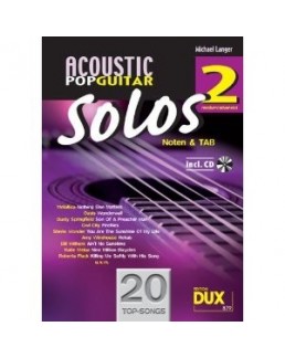 Acoustic Pop Guitar solos 2 Michael Langer avec CD