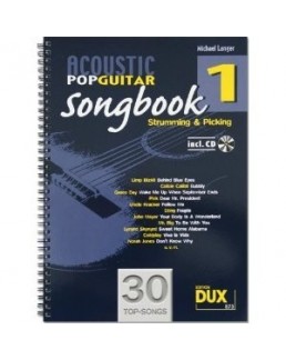 Acoustic pop guitar songbook 1 avec CDN Michael Langer