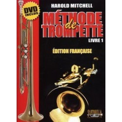Méthode de trompette Harold MITCHELL livre 1 nouvelle édition avec DVD