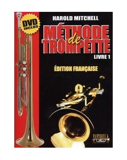 Méthode de trompette Harold MITCHELL livre 1 nouvelle édition avec DVD