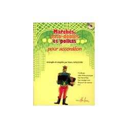 Marches, paso-dobles et polkas accordéon Manu Maugain avec CD