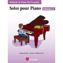 Solos pour piano hal leonard volume 2