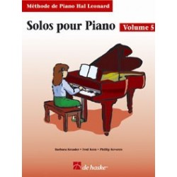 Solos pour piano hal leonard volume 5