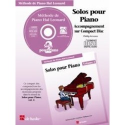 CD accompagnement solos hal leonard volume 2