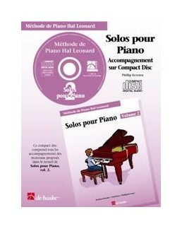 CD accompagnement solos hal leonard volume 2