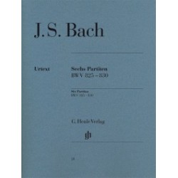 Six partitas BWV 825-830 Bach