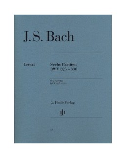 Six partitas BWV 825-830 Bach