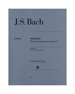 Sinfonies BWV 787-801 Bach (inventions à 3 voix)