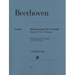 Sonate pour piano n° 17 en ré mineur op. 31 n° 2 (La Tempête) Beethoven