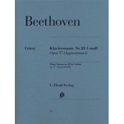 Sonate pour piano n° 23 en fa mineur op. 57 (Appassionata) BEETHOVEN