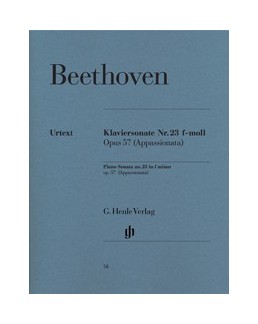 Sonate pour piano n° 23 en fa mineur op. 57 (Appassionata) BEETHOVEN