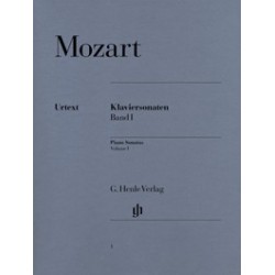 Sonates pour piano volume 1 Mozart