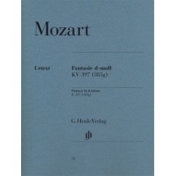 Fantaisie en ré mineur K. 397 Mozart