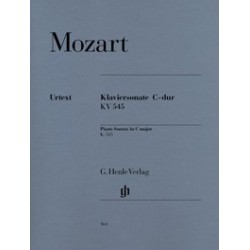 Sonate pour piano en Ut majeur KV 545 (Facile) Mozart