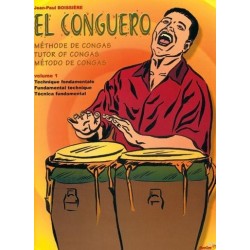 El conguero Jean-Paul Boissière vol 1 avec CD