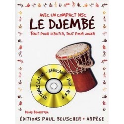 Le djembé  Benarrosh avec CD